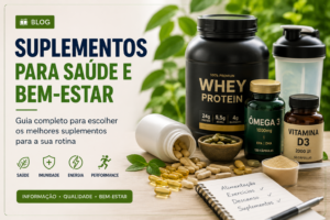 Suplementos para Saúde e Bem-Estar: Guia Completo para Escolher os Melhores para Sua Rotina