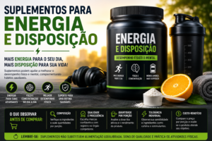 Suplementos para Energia e Disposição: 7 Dicas Seguras