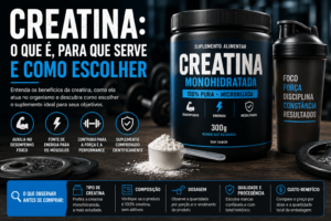 Creatina: O Que É e Como Escolher