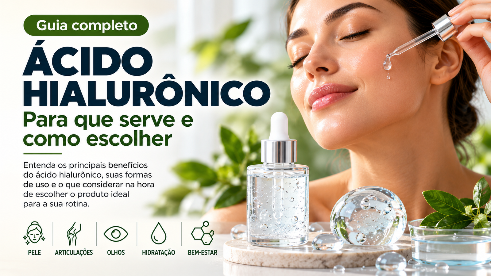 Ácido Hialurônico: Para Que Serve e Como Escolher